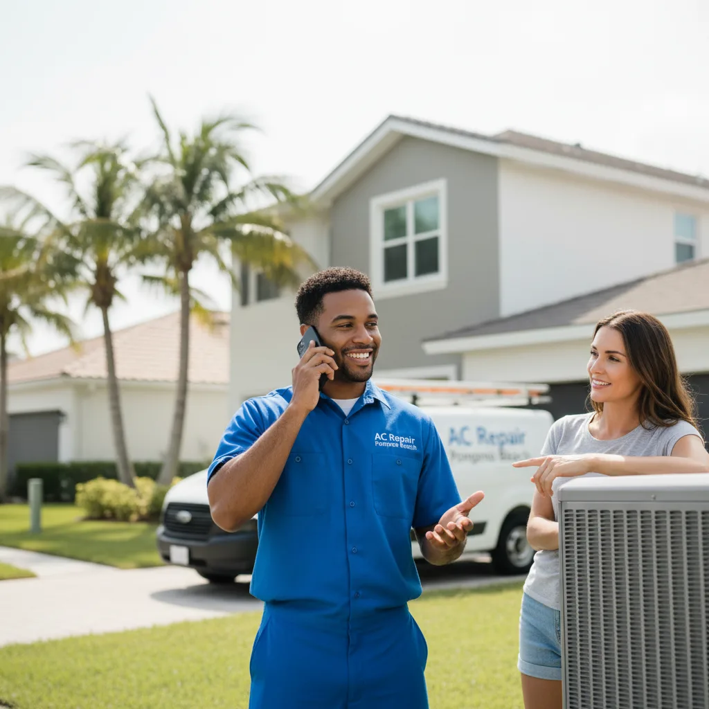 AC Repair Pompano Beach customer support in Mccoll